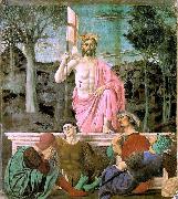 Piero della Francesca The Resurrection. painting